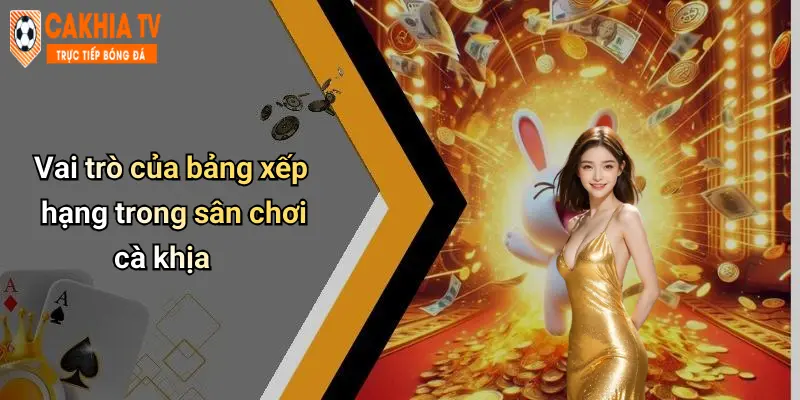 Bảng Xếp Hạng: Sân Chơi Cà Khịa Định Hình Xu Thế Giải Trí Trực Tuyến 1 Vai trò của bảng xếp hạng trong sân chơi cà khịa