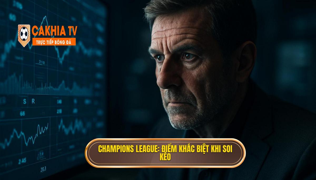 Champions League_ Khác biệt cốt lõi khi soi kèo