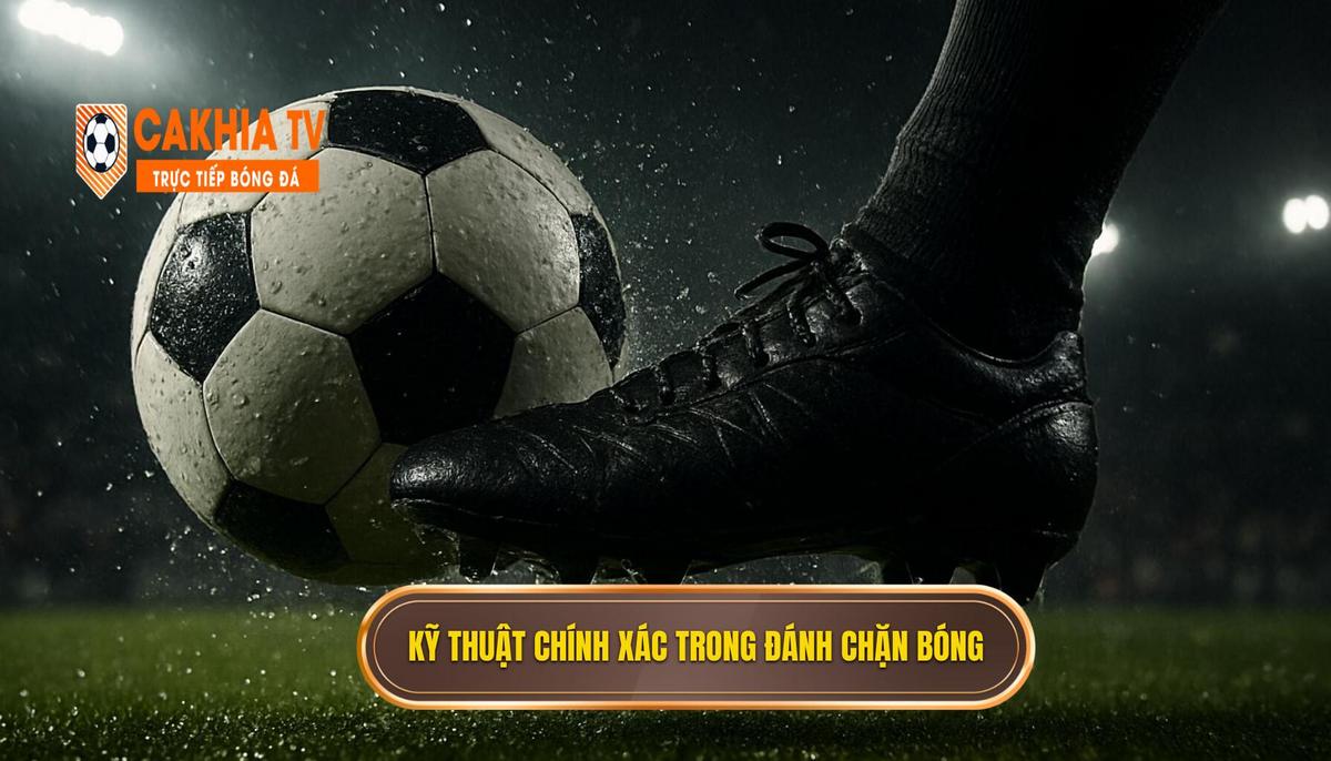 Kỹ thuật đánh chặn bóng: Chìa khóa vàng của hàng phòng ngự hiện đại 1 Định nghĩa chuẩn xác về Kỹ thuật đánh chặn bóng