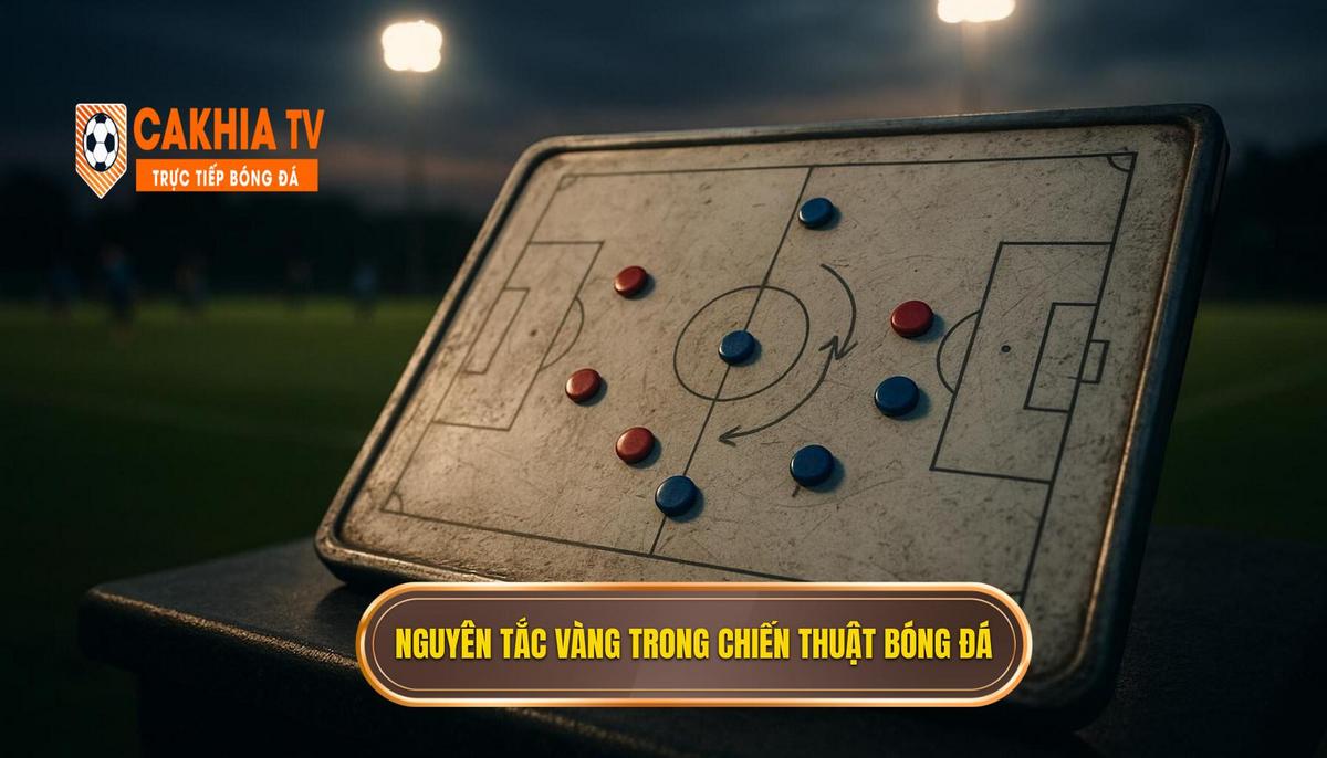 Nguyên tắc vàng của Chiến thuật luân chuyển bóng nhanh