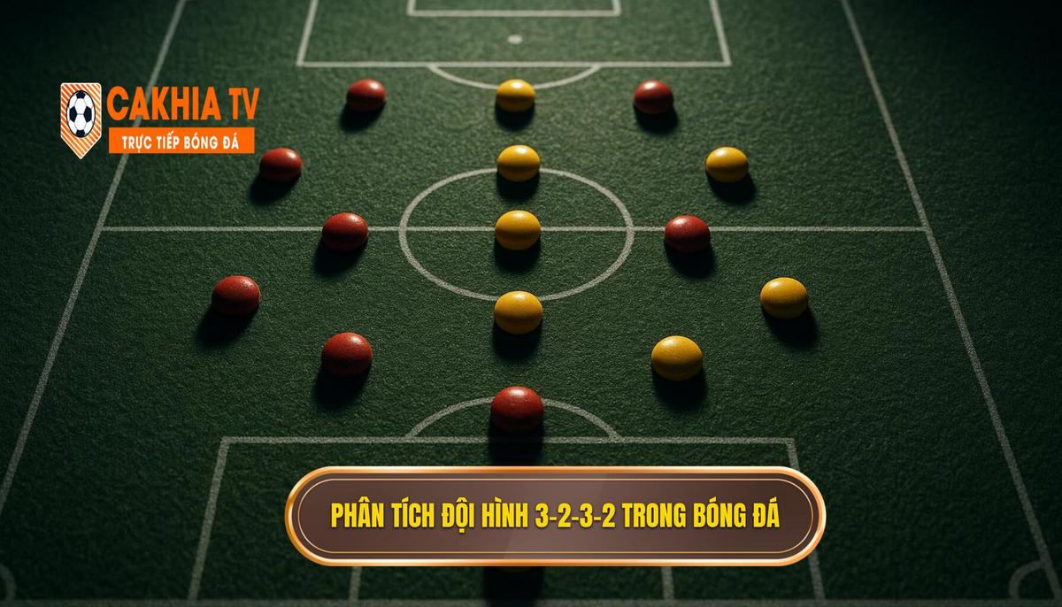 Phân tích vị trí chuyên sâu trong Đội hình 3-2-3-2