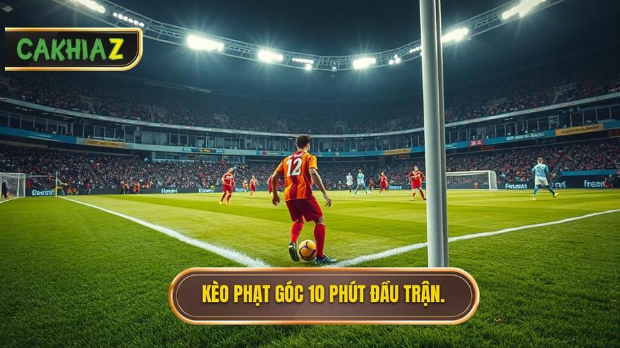 Kèo cược đội nhận quả phạt góc trong 10 phút đầu – Nghệ thuật săn thưởng đỉnh cao 1 Kèo phạt góc 10 phút đầu trận