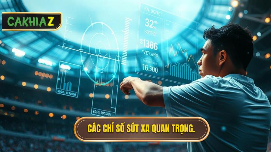 Mẹo chọn kèo dựa trên thống kê sút xa: Bí quyết "đọc vị" trận đấu từ những con số 2 Các chỉ số sút xa quan trọng