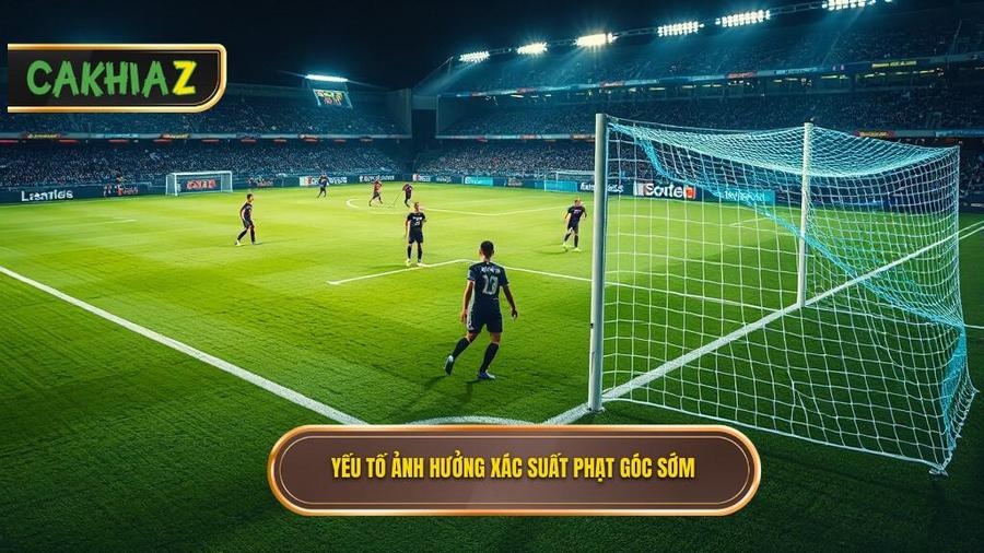 Kèo cược đội nhận quả phạt góc trong 10 phút đầu – Nghệ thuật săn thưởng đỉnh cao 3 Yếu tố ảnh hưởng xác suất phạt góc sớm