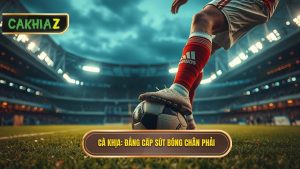 Kỹ thuật sút bóng bằng lòng bàn chân phải chuẩn xác từ A-Z