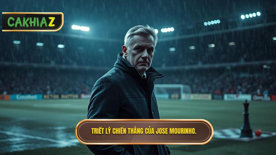 Chiến thuật Jose Mourinho: Nghệ thuật hắc ám và triết lý thực dụng 1 Triết lý cốt lõi của Chiến thuật Jose Mourinho: Thắng bằng mọi giá