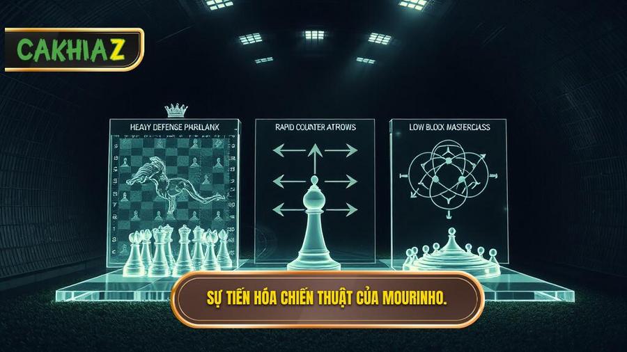 Chiến thuật Jose Mourinho: Nghệ thuật của sự thực dụng và những "chiếc xe buýt" đi vào huyền thoại 3 Các giai đoạn tiến hóa của Chiến thuật Jose Mourinho