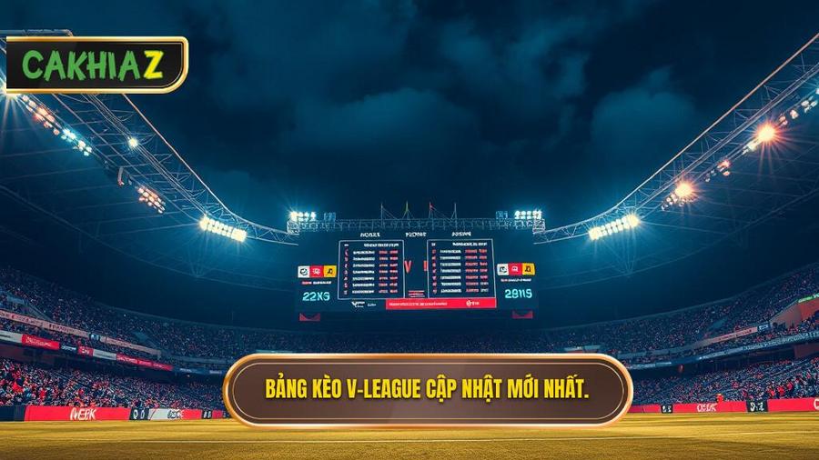Bảng kèo V-League mới nhất: Cẩm nang soi kèo và phân tích chuyên sâu 1 Tại sao việc theo dõi Bảng kèo V-League mới nhất lại quan trọng?
