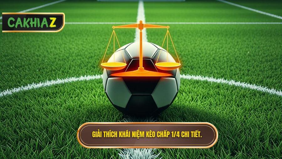 Kèo chấp 1/4 (0.25) là gì? Giải mã chiến thuật chơi kèo đồng banh nửa trái 1 Khái niệm Kèo chấp 1/4 (0.25) là gì?