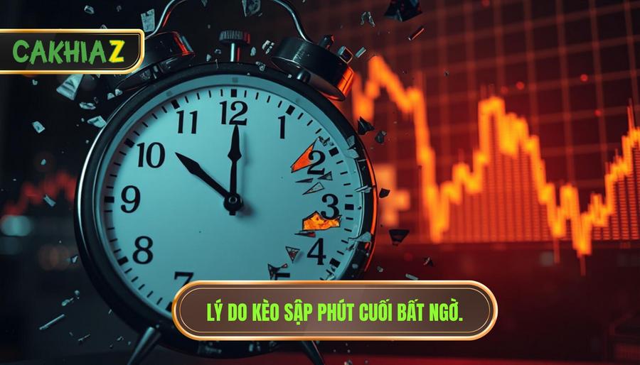 Phút cuối khiến kèo sập không kịp trở tay: Khi thiên đường và địa ngục chỉ cách nhau một nhịp thở 1 Lý do kèo sập phút cuối bất ngờ
