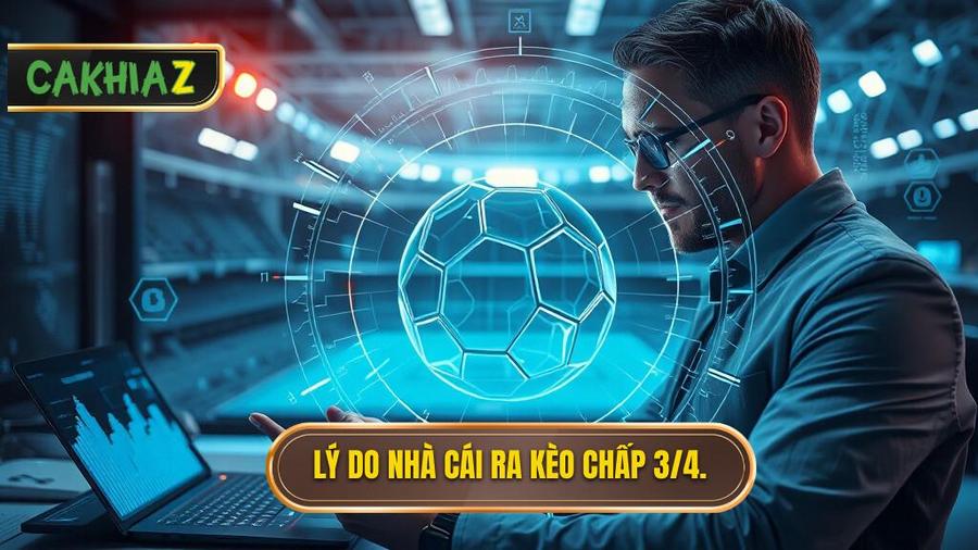 Kèo chấp 3/4 (0.75) - Giải mã "con át chủ bài" trong cá độ bóng đá 3 Phân tích đa chiều: Tại sao nhà cái lại đưa ra Kèo chấp 3/4 (0.75)?